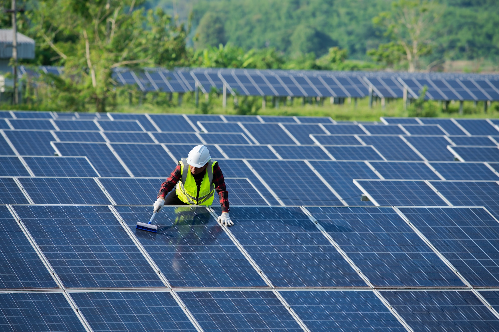 Solar Panel Cleaning In Riverside Ca