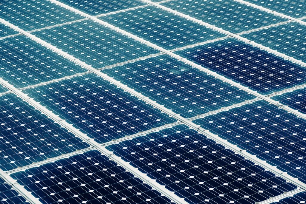 Solar panel surface